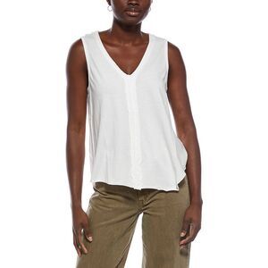 Xcvi Womens  Lazzaro Tank, White